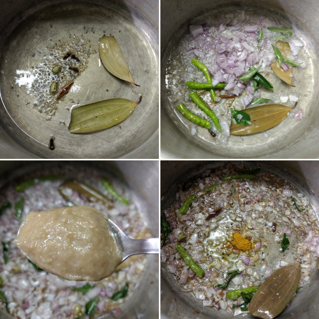 vegetable kurma recipe step 2