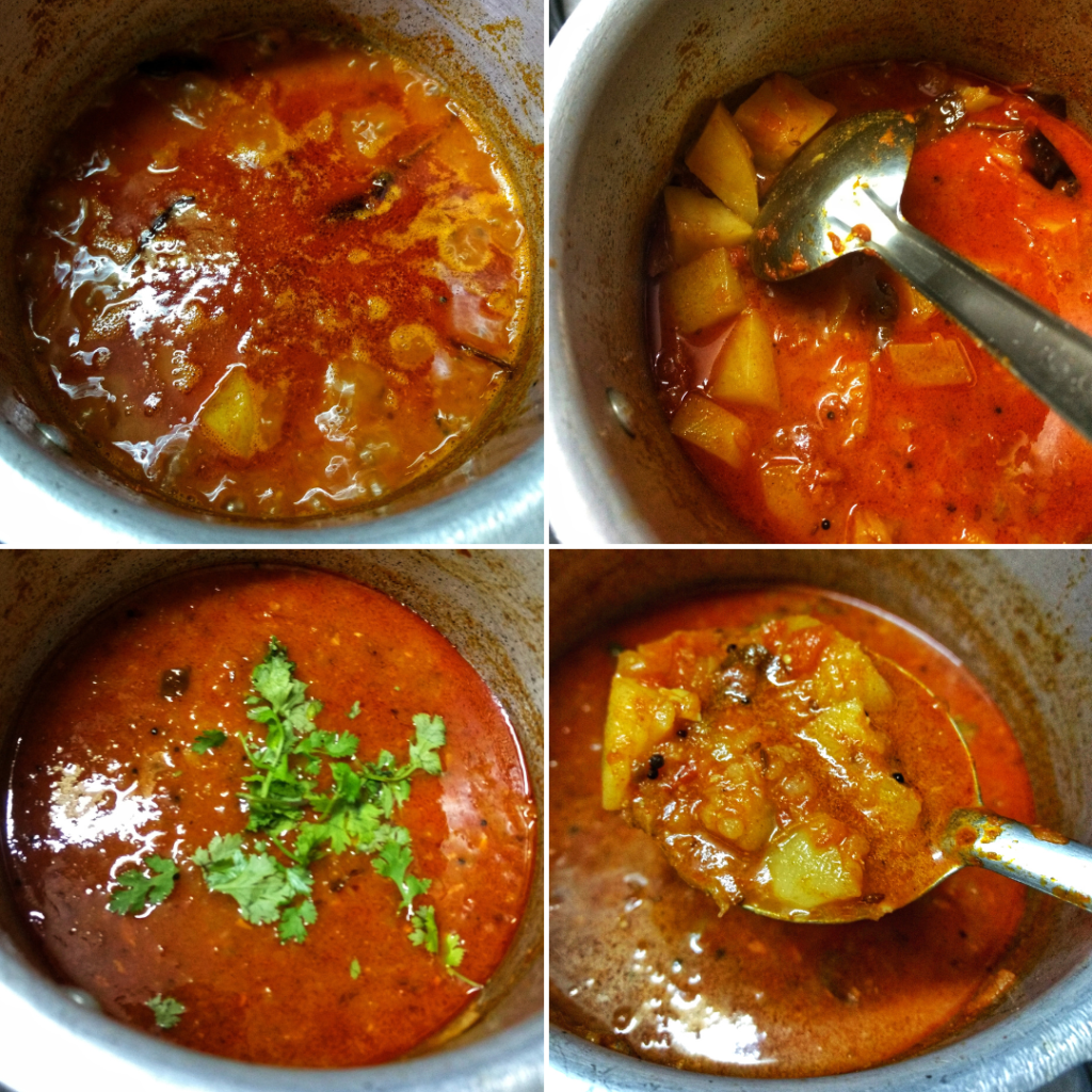 aloo tomato curry step 5