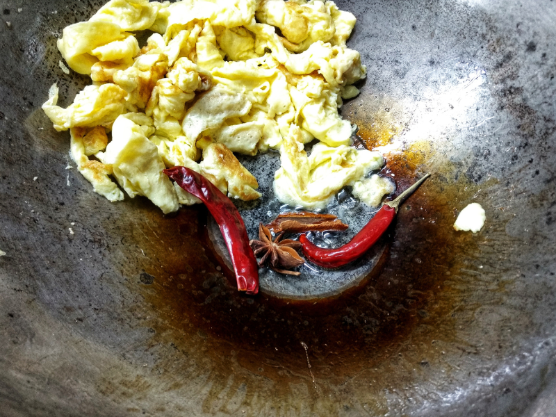 chicken singapore fried rice step 6