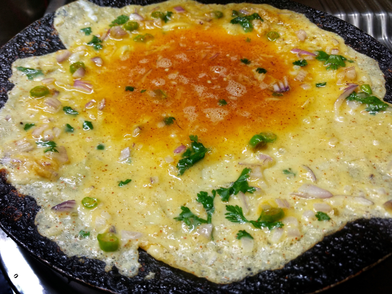 bun omelette recipe step 6