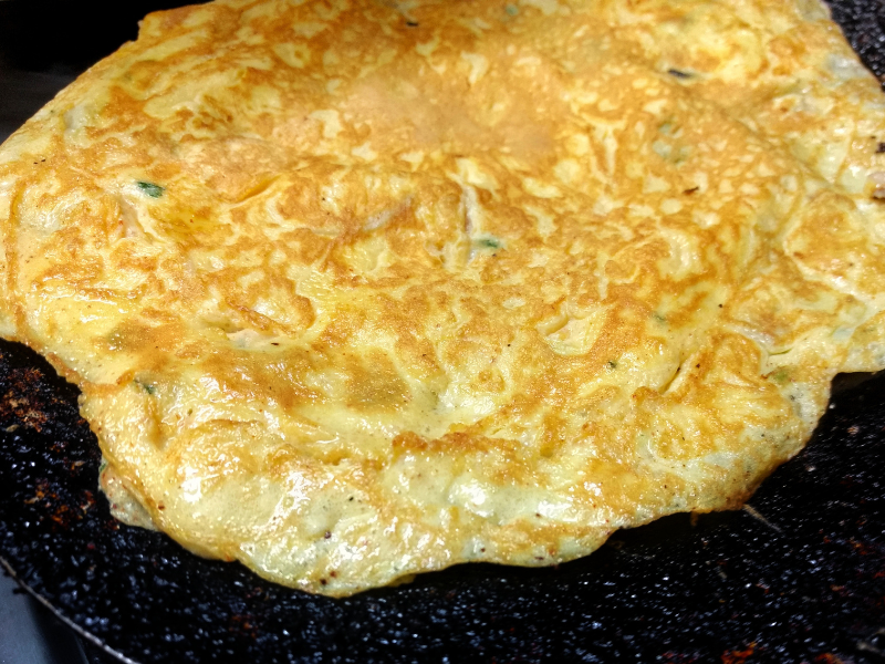 bun omelette recipe step 7