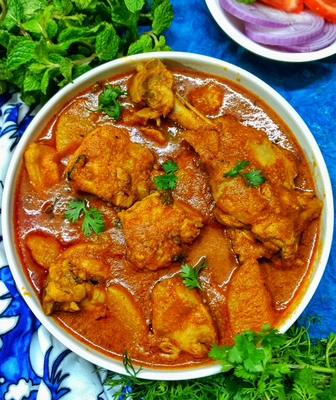 Chicken Kurma Recipe | Chicken Kurma with Potato