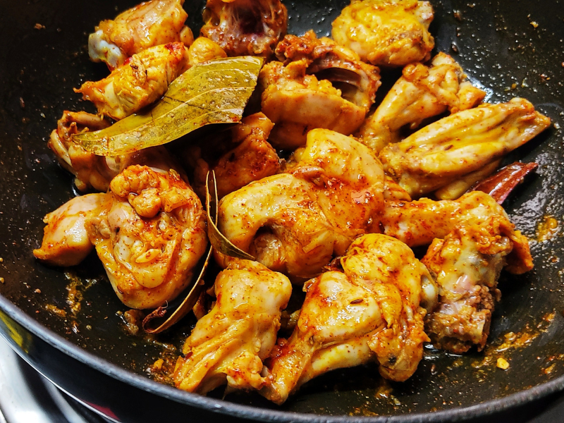 chicken pulao recipe step 19