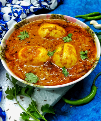 South Indian Egg Curry Recipe | Egg Curry without Tomato