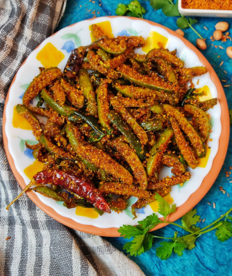 Dondakaya Palli Karam Vepudu | Ivy Gourd Fry with Peanut Spice Powder