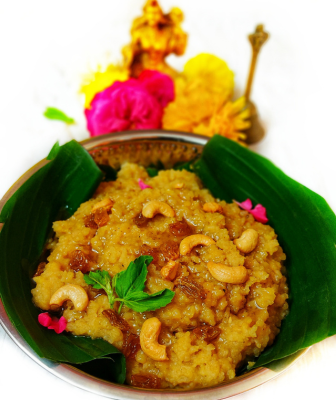 Temple style Sweet Pongal Recipe | Sakkarai Pongal | Chakkara Pongal